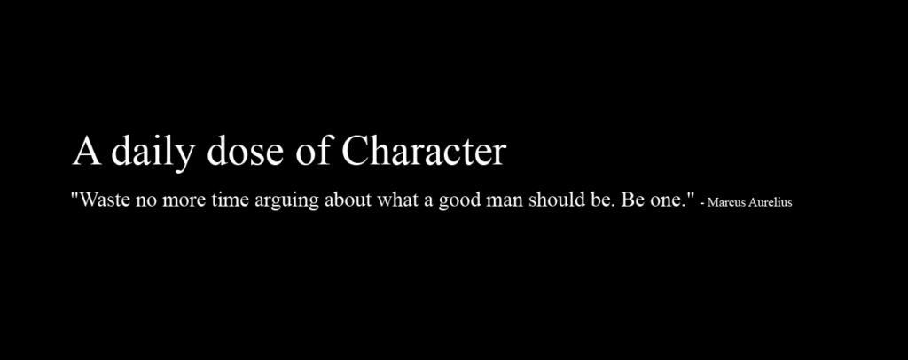 Characters for men