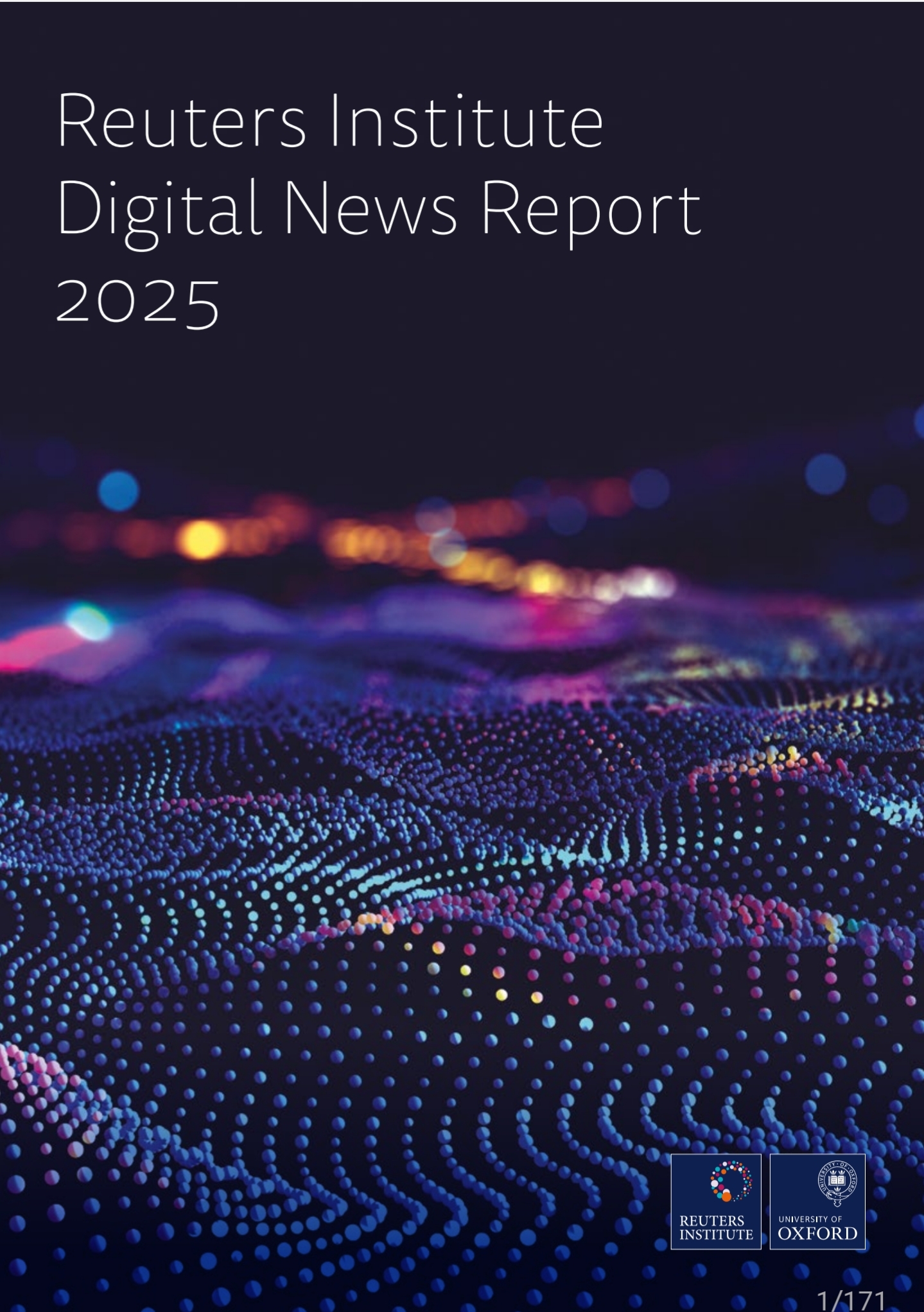 Digital News Report 2025. The most comprehensive study of ne