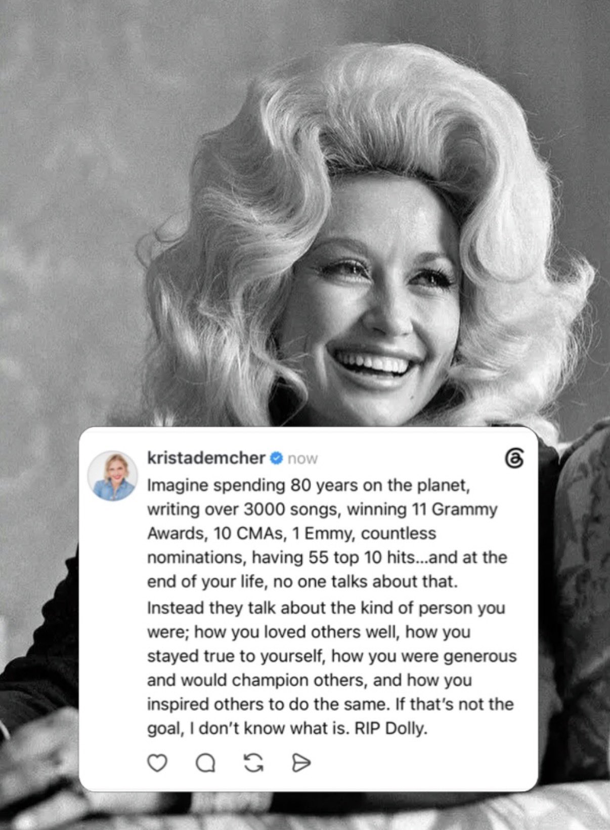 What we will remember of Dolly Parton
